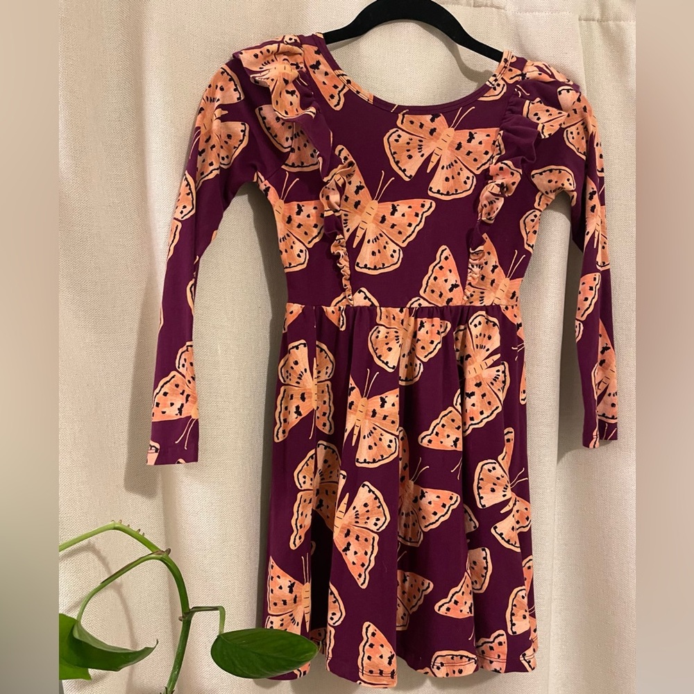 Tea Collection Girls 7 Butterfly Dress